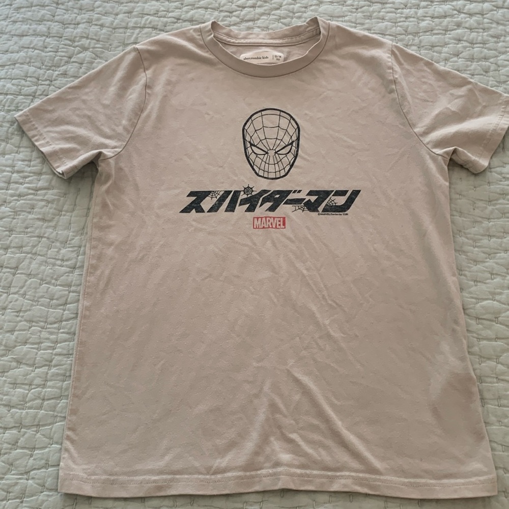 Abercrombie Kids Spider Man Tee Shirt, Size 13/14